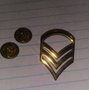 🇺🇸 Army & Air Force Enlisted Staff Sgt pins